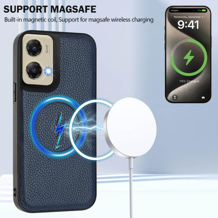 For Motorola Moto G Stylus 5G 2024 CX01 Detachable Magsafe Magnetic Card Bag Phone Case