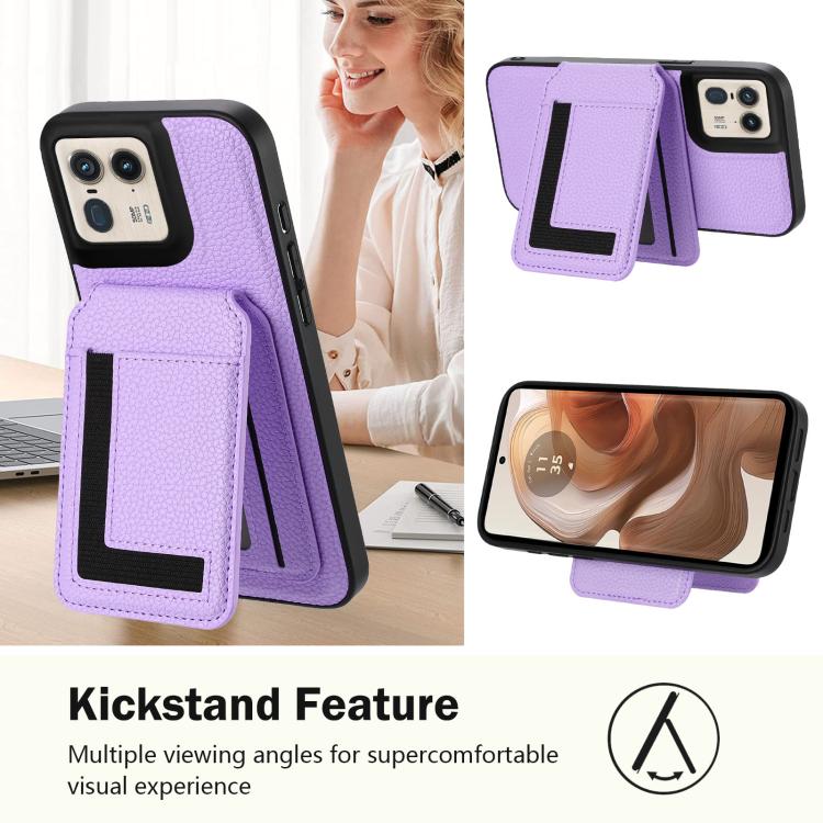 For Motorola Moto X50 Ultra CX01 Detachable Magsafe Magnetic Card Bag Phone Case