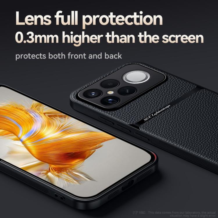 For Redmi K90 Pro Max / Xiaomi Poco F8 Ultra 5G Litchi Leather Magnetic Full Coverage Shockproof Phone Case