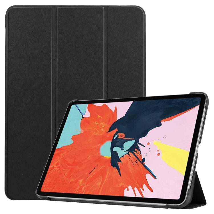 For iPad Air 2022 / 2020 10.9 Custer Texture Horizontal Flip Leather Case with Three-folding Holder & Sleep / Wake-up Function