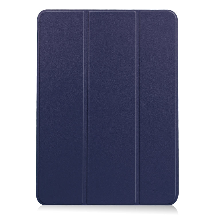 For iPad Air 2022 / 2020 10.9 Custer Texture Horizontal Flip Leather Case with Three-folding Holder & Sleep / Wake-up Function