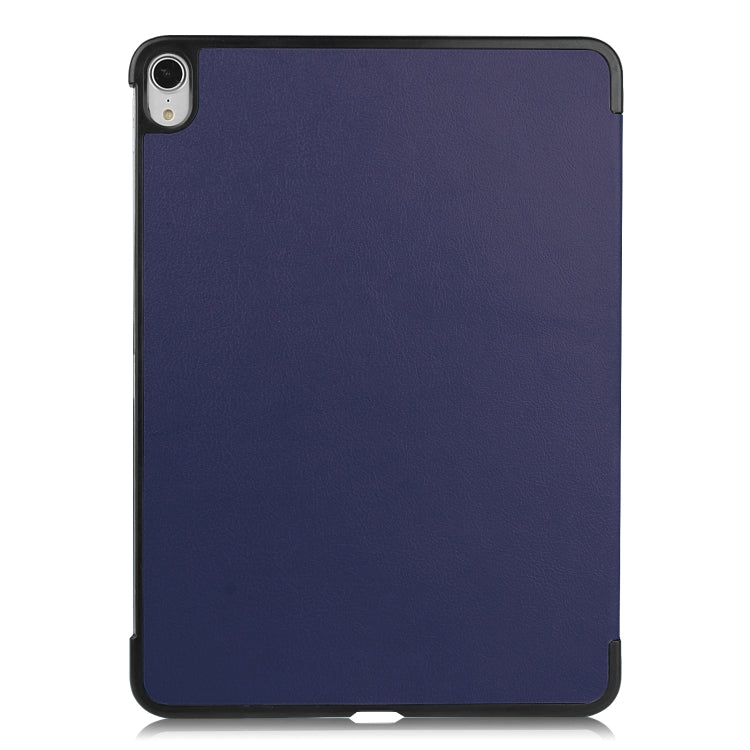 For iPad Air 2022 / 2020 10.9 Custer Texture Horizontal Flip Leather Case with Three-folding Holder & Sleep / Wake-up Function
