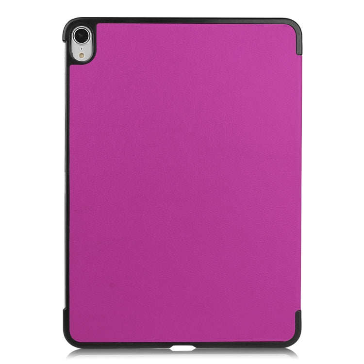 For iPad Air 2022 / 2020 10.9 Custer Texture Horizontal Flip Leather Case with Three-folding Holder & Sleep / Wake-up Function
