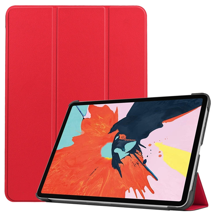 For iPad Air 2022 / 2020 10.9 Custer Texture Horizontal Flip Leather Case with Three-folding Holder & Sleep / Wake-up Function
