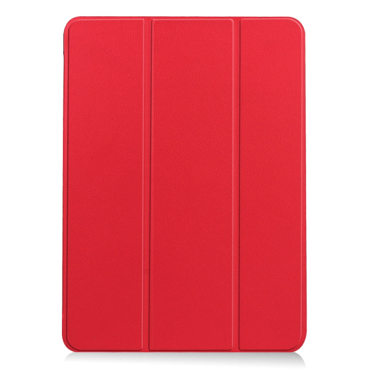 For iPad Air 2022 / 2020 10.9 Custer Texture Horizontal Flip Leather Case with Three-folding Holder & Sleep / Wake-up Function
