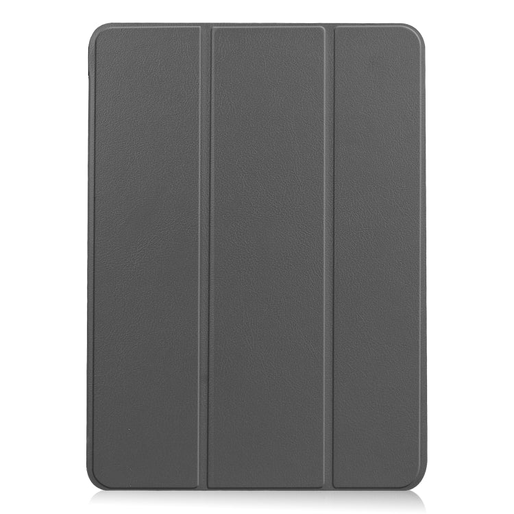 For iPad Air 2022 / 2020 10.9 Custer Texture Horizontal Flip Leather Case with Three-folding Holder & Sleep / Wake-up Function