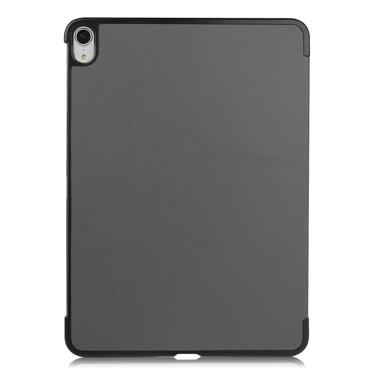 For iPad Air 2022 / 2020 10.9 Custer Texture Horizontal Flip Leather Case with Three-folding Holder & Sleep / Wake-up Function