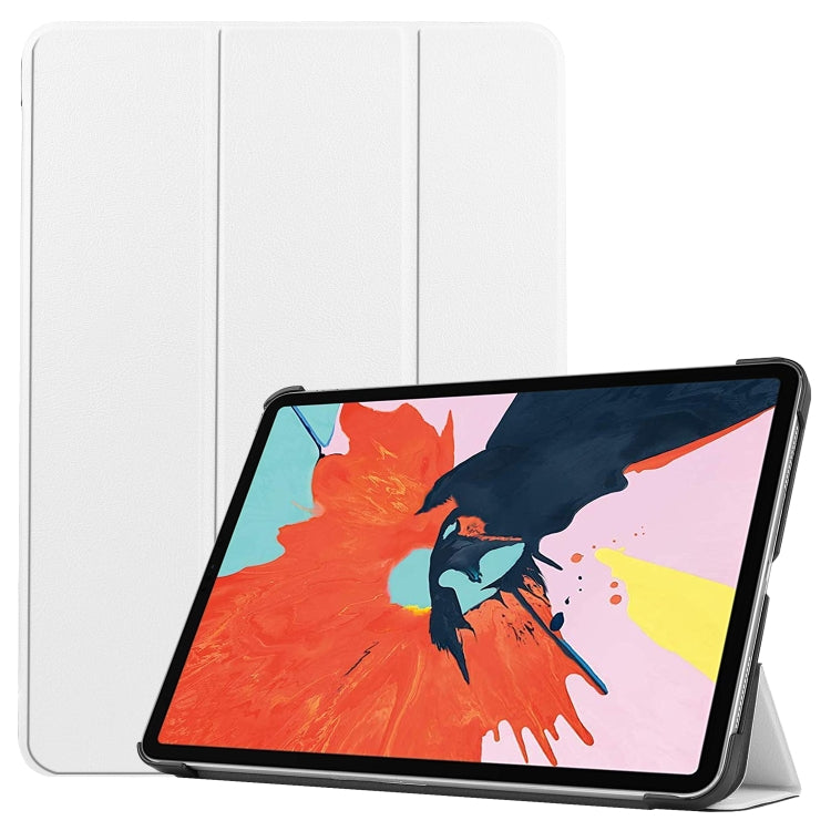 For iPad Air 2022 / 2020 10.9 Custer Texture Horizontal Flip Leather Case with Three-folding Holder & Sleep / Wake-up Function