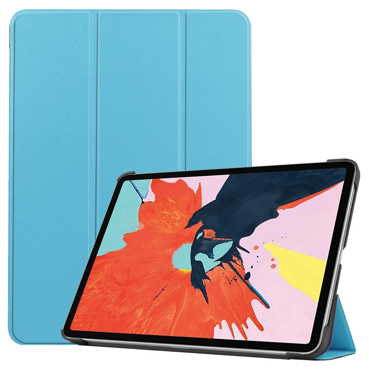 For iPad Air 2022 / 2020 10.9 Custer Texture Horizontal Flip Leather Case with Three-folding Holder & Sleep / Wake-up Function