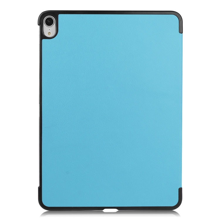 For iPad Air 2022 / 2020 10.9 Custer Texture Horizontal Flip Leather Case with Three-folding Holder & Sleep / Wake-up Function