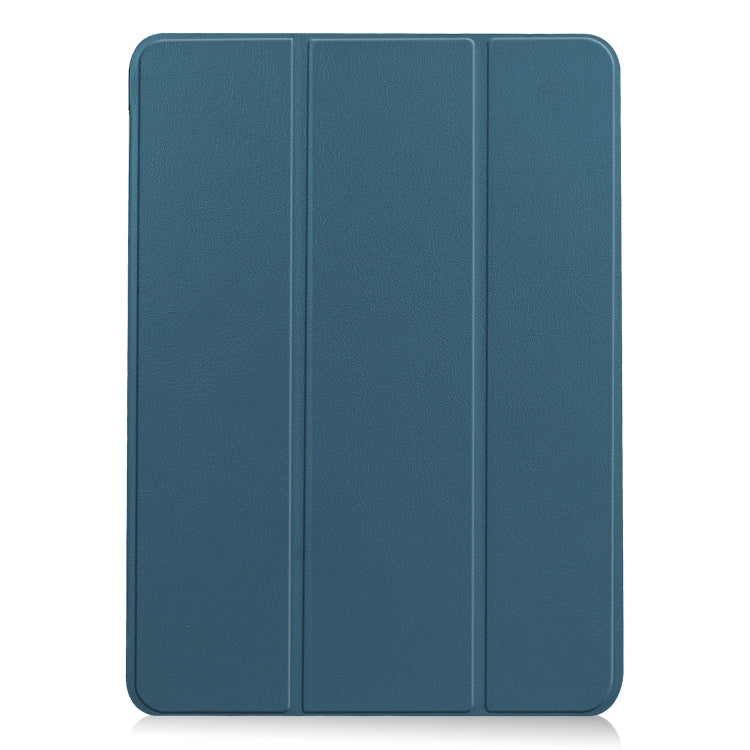 For iPad Air 2022 / 2020 10.9 Custer Texture Horizontal Flip Leather Case with Three-folding Holder & Sleep / Wake-up Function