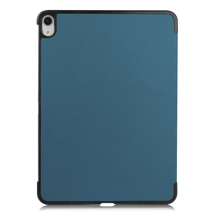 For iPad Air 2022 / 2020 10.9 Custer Texture Horizontal Flip Leather Case with Three-folding Holder & Sleep / Wake-up Function