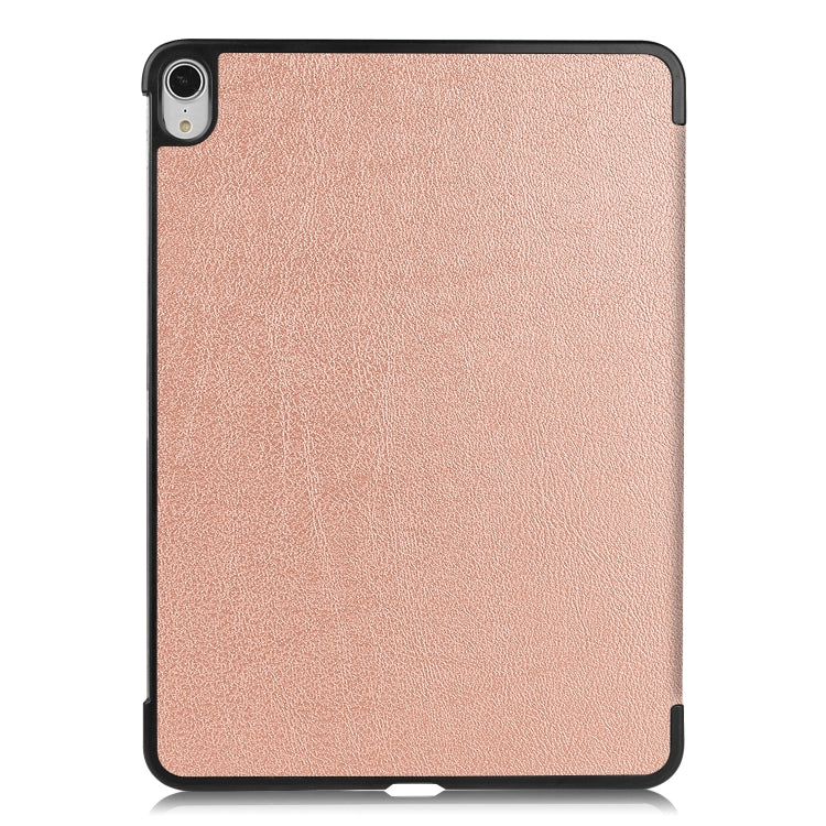 For iPad Air 2022 / 2020 10.9 Custer Texture Horizontal Flip Leather Case with Three-folding Holder & Sleep / Wake-up Function