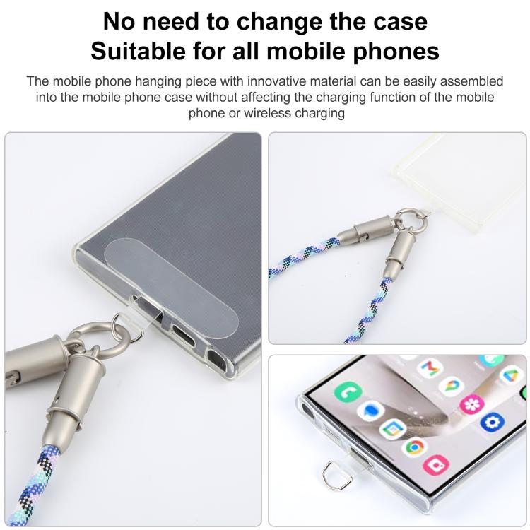 Type-C to Type-C Data Charging Cable Wrist Strap Phone Short Lanyard