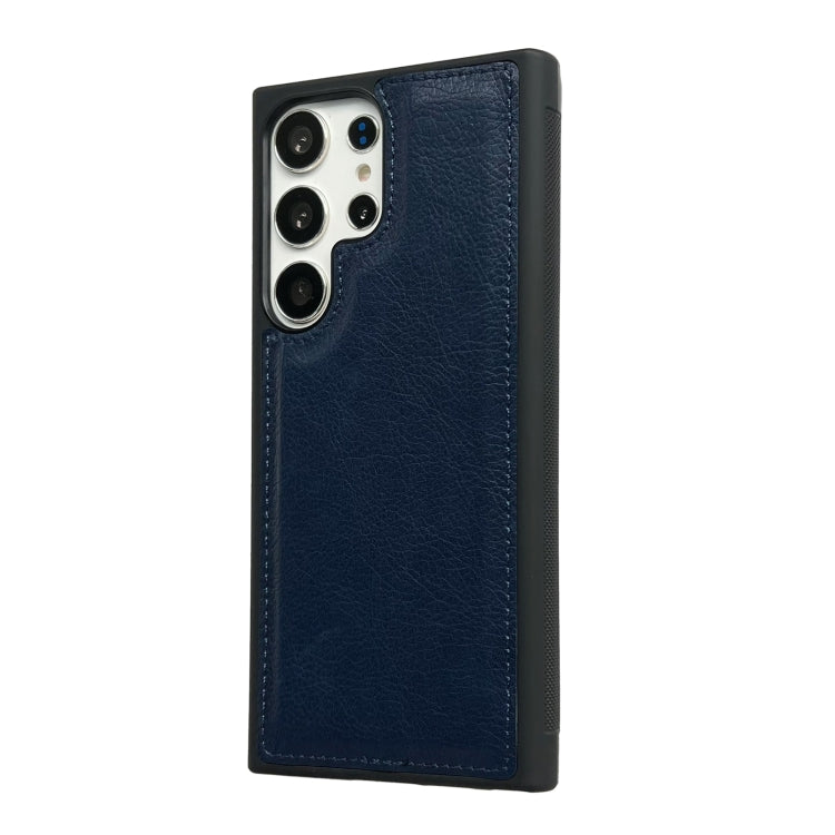 For Samsung Galaxy S25 Ultra 5G Cowhide Texture Back Cover Phone Case