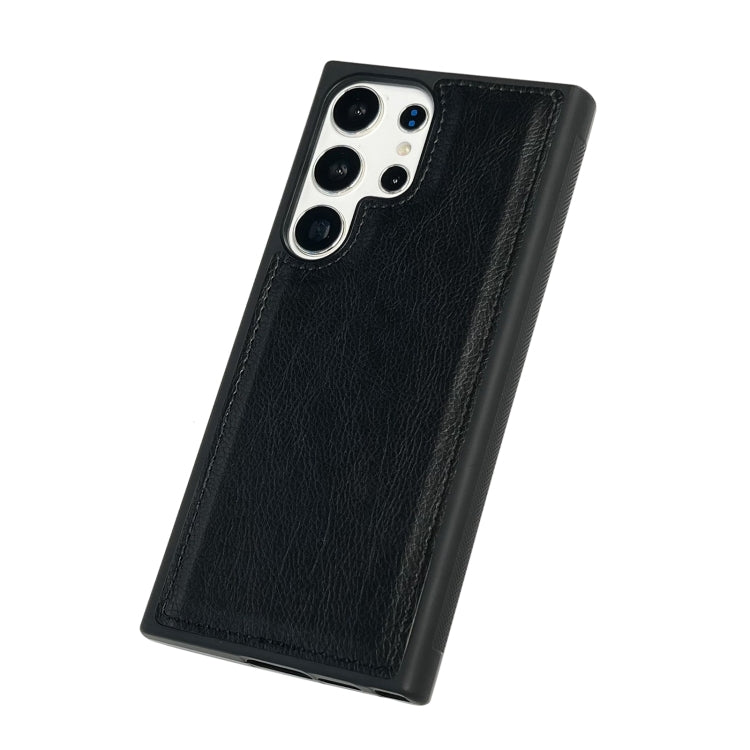 For Samsung Galaxy S25 5G Cowhide Texture Back Cover Phone Case