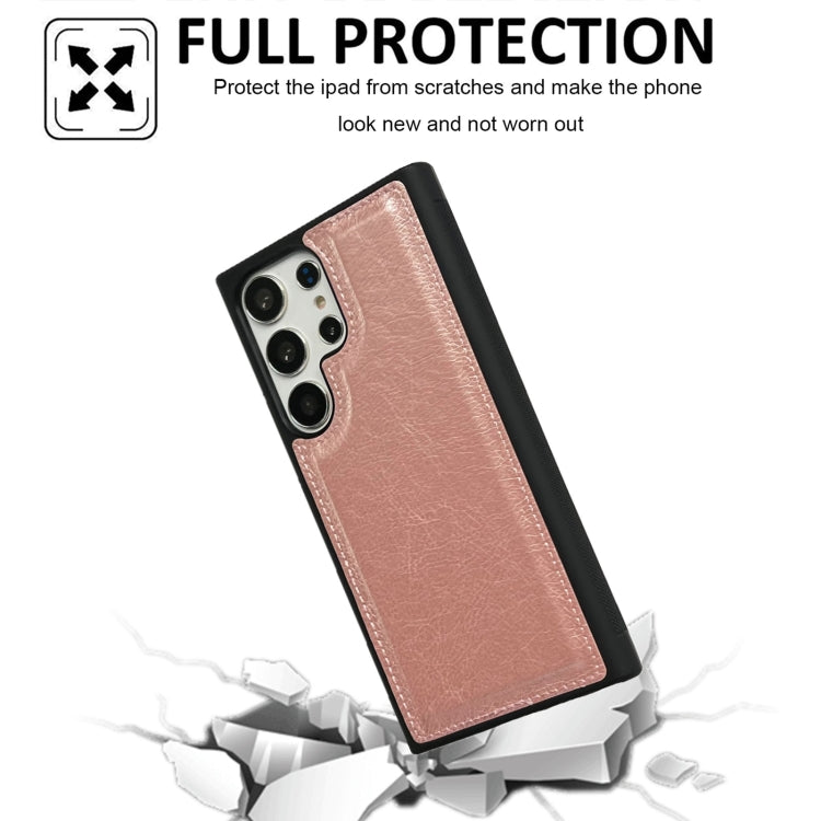 For Samsung Galaxy S25 5G Cowhide Texture Back Cover Phone Case