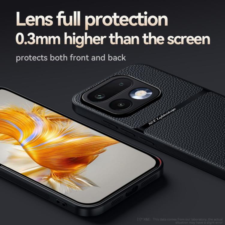 For Realme 16 Pro 5G Litchi Leather Magnetic Full Coverage Shockproof Phone Case