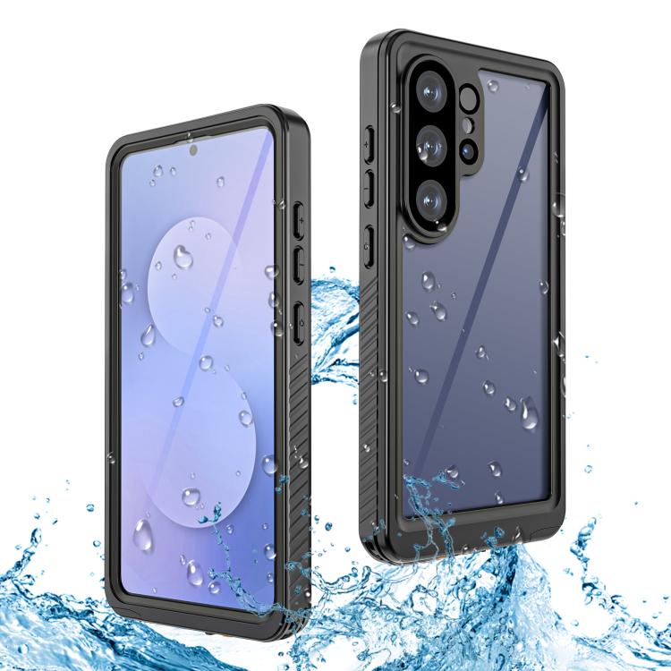 For Samsung Galaxy S26 Ultra 5G RedPepper Shockproof IP68 Waterproof PC Hybrid TPU Phone Case - Black