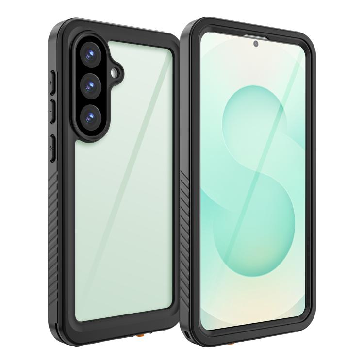 For Samsung Galaxy S26+ 5G RedPepper Shockproof IP68 Waterproof PC Hybrid TPU Phone Case - Black