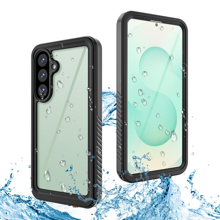 For Samsung Galaxy S26+ 5G RedPepper Shockproof IP68 Waterproof PC Hybrid TPU Phone Case - Black