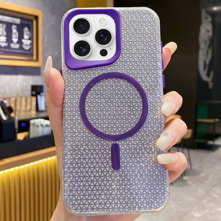 For iPhone 13 Pro Max Blade Glitter MagSafe Phone Case
