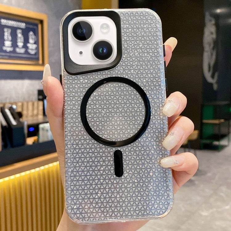 For iPhone 14 Plus Blade Glitter MagSafe Phone Case
