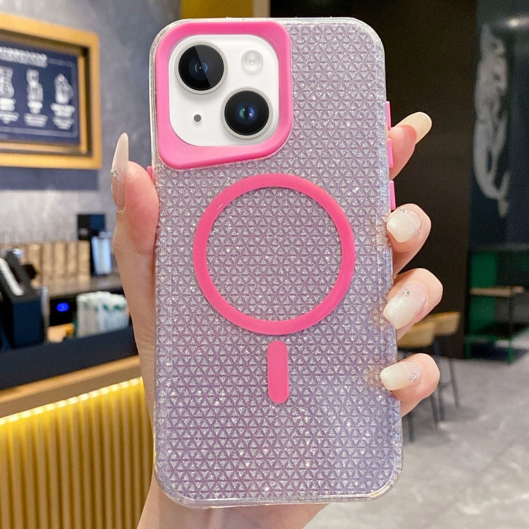 For iPhone 14 Plus Blade Glitter MagSafe Phone Case