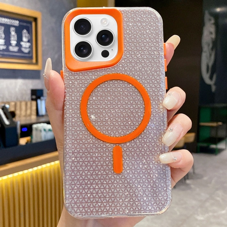 For iPhone 15 Pro Max Blade Glitter MagSafe Phone Case