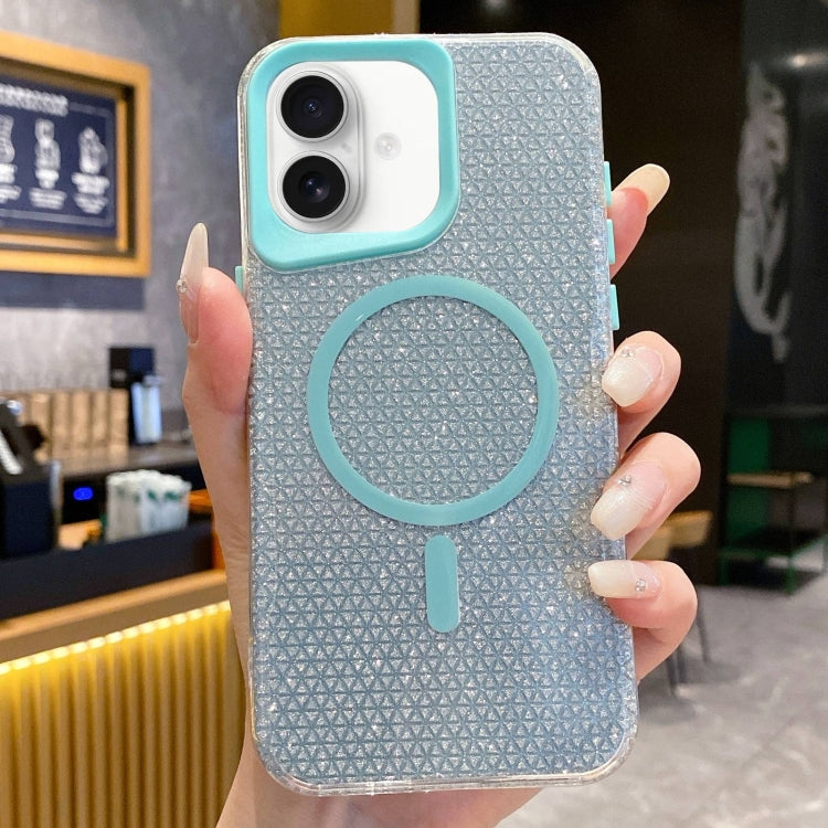 For iPhone 16 Blade Glitter MagSafe Phone Case