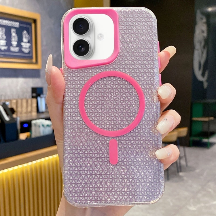 For iPhone 16 Blade Glitter MagSafe Phone Case