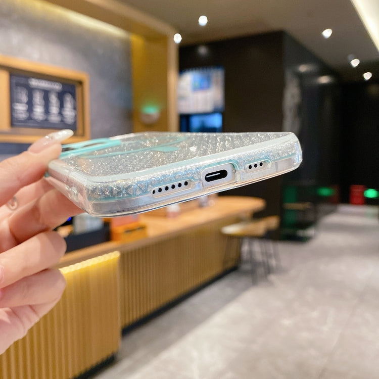 For iPhone 11 Pro Blade Glitter MagSafe Phone Case