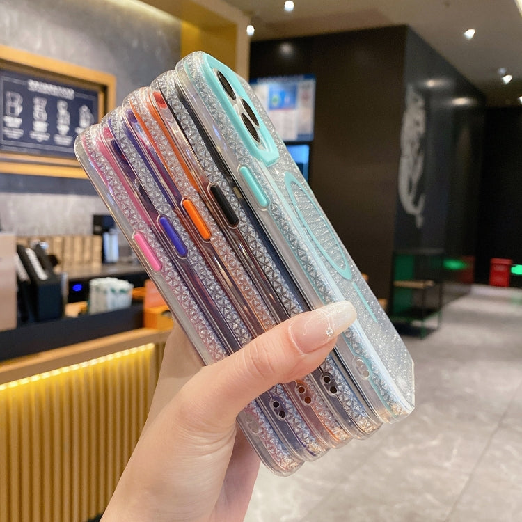 For iPhone 11 Pro Blade Glitter MagSafe Phone Case