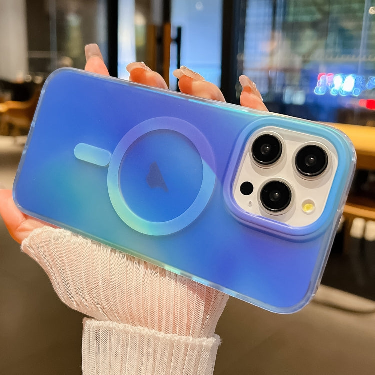 For iPhone 14 Pro Ink Gen2 Gradient MagSafe PC Hybrid TPU Phone Case