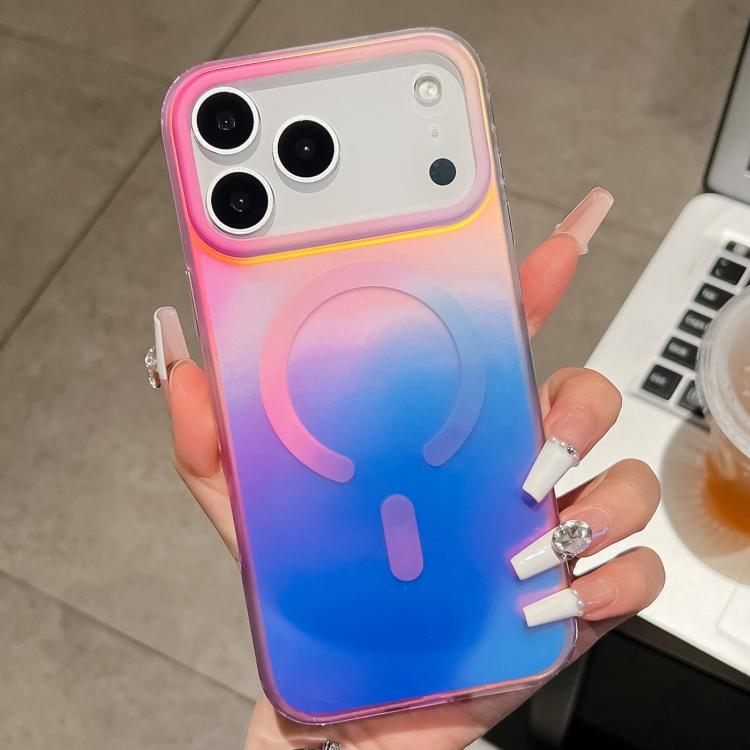 For iPhone 17 Pro Max Ink Gen2 Gradient MagSafe PC Hybrid TPU Phone Case