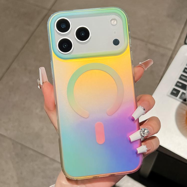 For iPhone 17 Pro Ink Gen2 Gradient MagSafe PC Hybrid TPU Phone Case