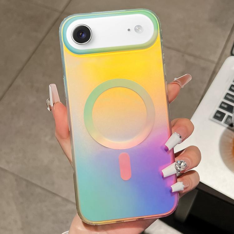 For iPhone Air Ink Gen2 Gradient MagSafe PC Hybrid TPU Phone Case