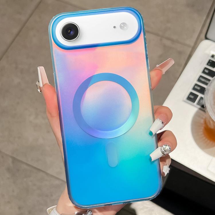 For iPhone Air Ink Gen2 Gradient MagSafe PC Hybrid TPU Phone Case