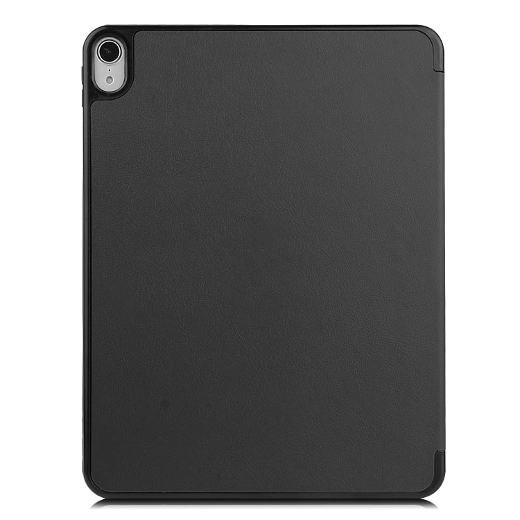 For iPad Air 2022 / 2020 10.9 Custer Texture TPU Horizontal Flip Leather Case with Sleep / Wake-up Function & Three-folding Holder & Pen Slot