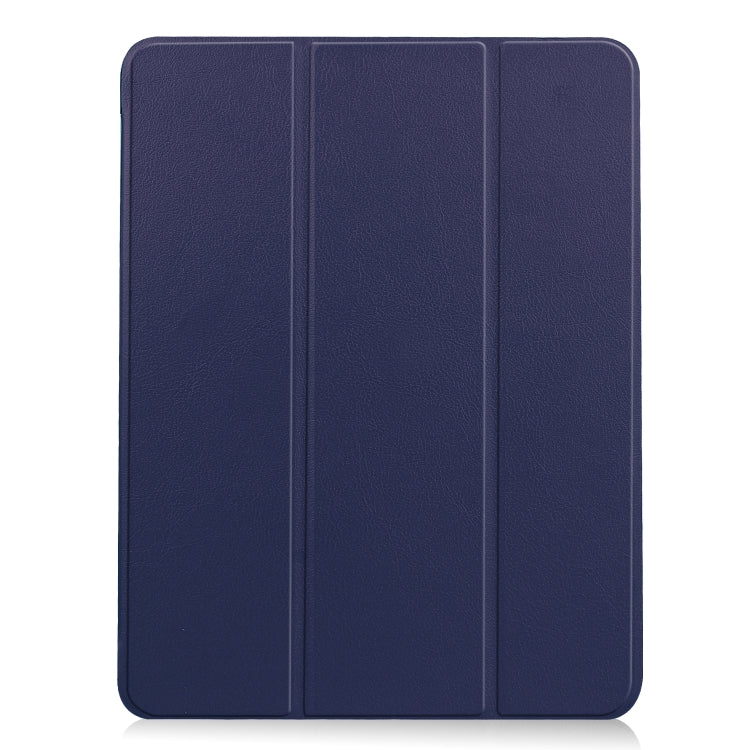 For iPad Air 2022 / 2020 10.9 Custer Texture TPU Horizontal Flip Leather Case with Sleep / Wake-up Function & Three-folding Holder & Pen Slot
