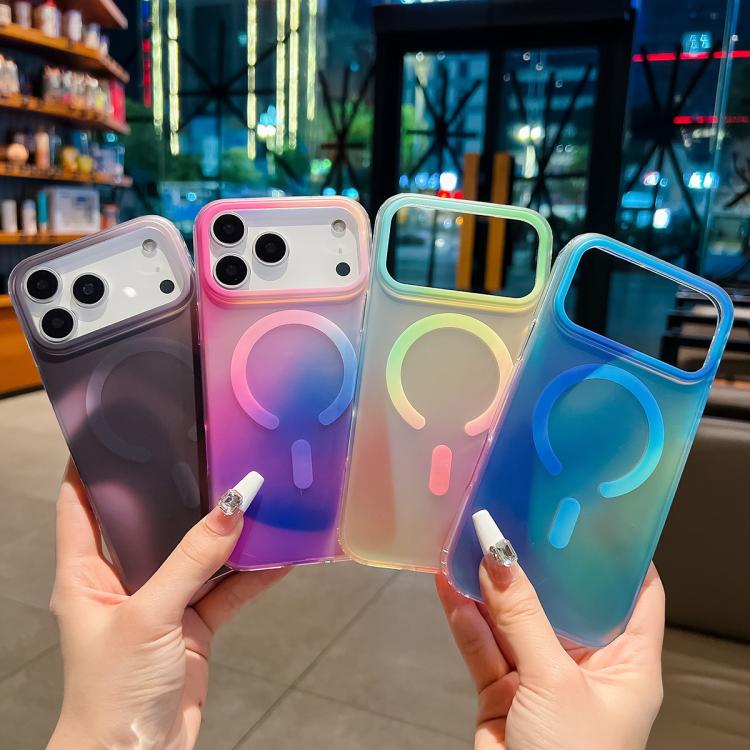 For iPhone Air Ink Gen2 Gradient MagSafe PC Hybrid TPU Phone Case