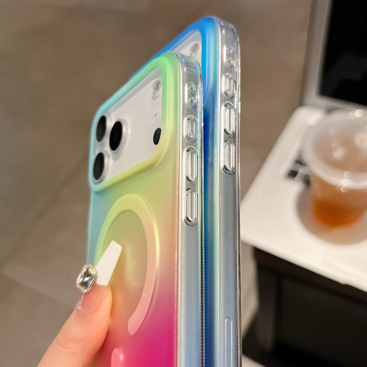 For iPhone Air Ink Gen2 Gradient MagSafe PC Hybrid TPU Phone Case