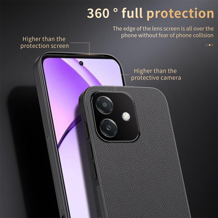 For OPPO A3x 5G India HUIYI Leather Magnetic Phone Case