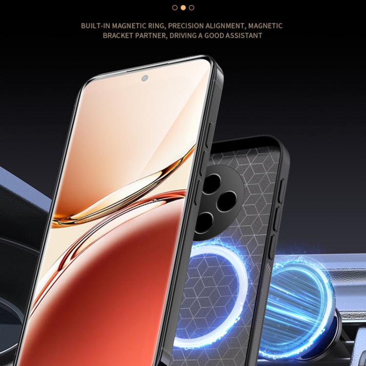 For OPPO Reno12 F 5G Global HUIYI Leather Magnetic Phone Case
