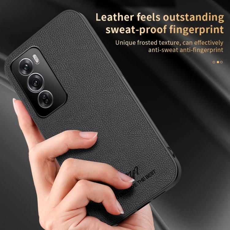 For OPPO Reno12 Pro 5G Global HUIYI Leather Magnetic Phone Case