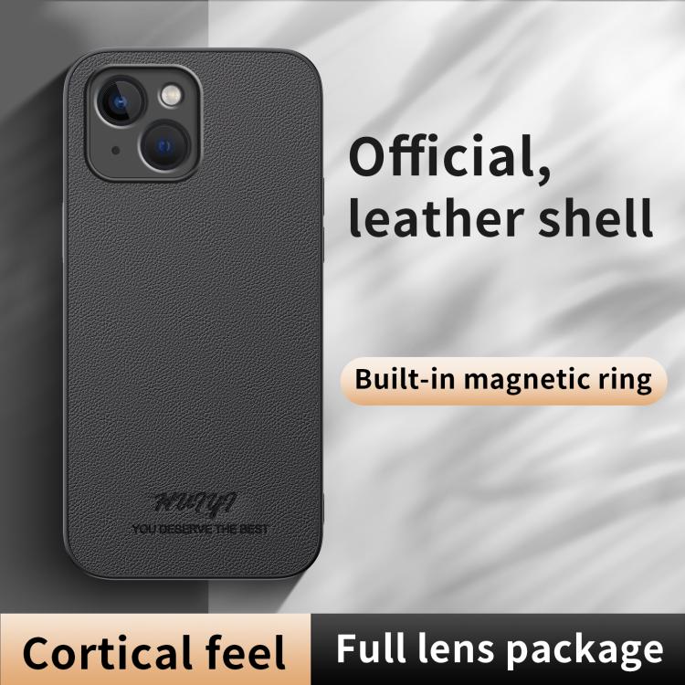 For OPPO A60 4G HUIYI Leather Magnetic Phone Case