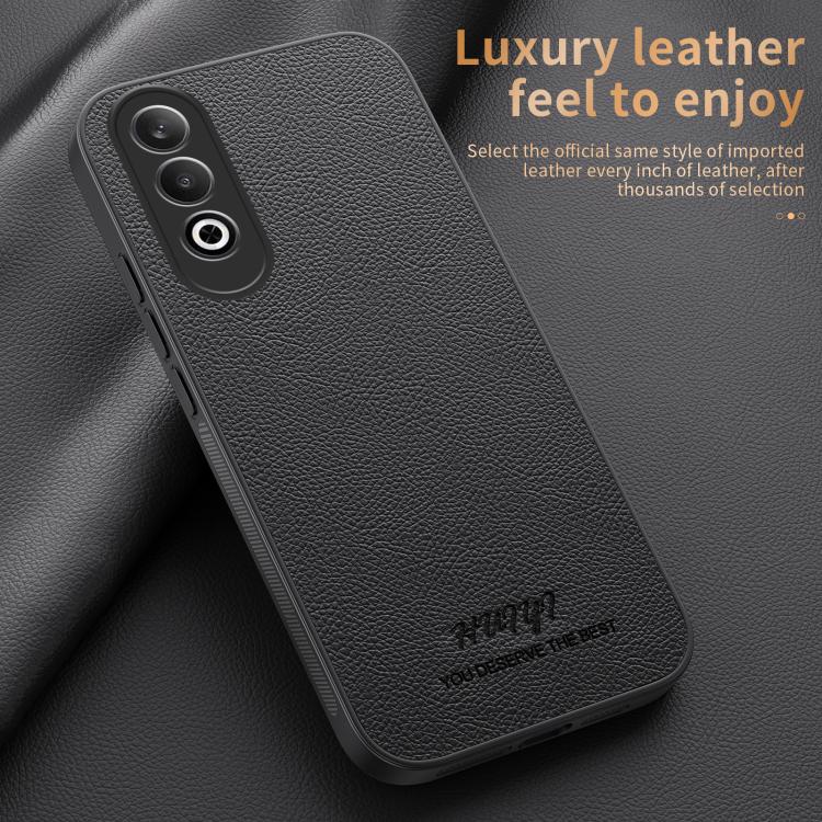 For OPPO K12 HUIYI Leather Magnetic Phone Case