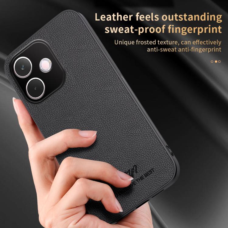 For OPPO A5 Pro 5G HUIYI Leather Magnetic Phone Case