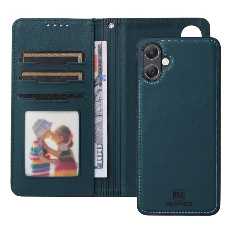 For Galaxy A06 4G BETOPNICE BN-005 2 in 1 Detachable Imitate Genuine Leather Phone Case