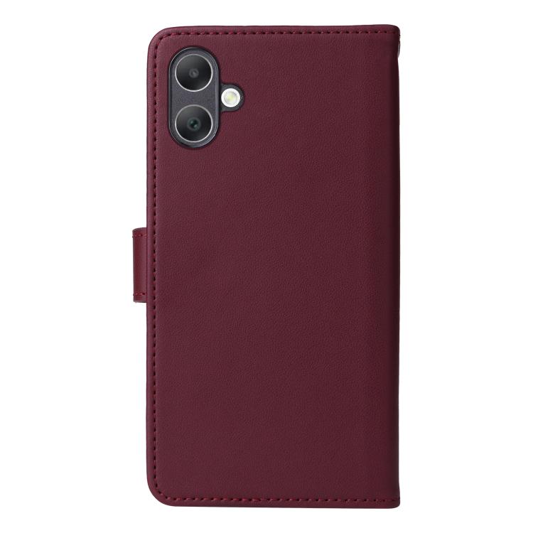 For Galaxy A06 4G BETOPNICE BN-005 2 in 1 Detachable Imitate Genuine Leather Phone Case